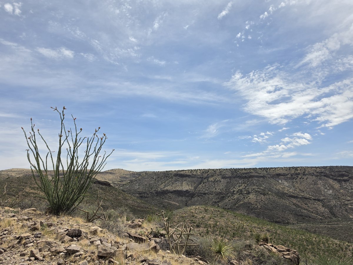 West Texas canyon landscape near Marfa