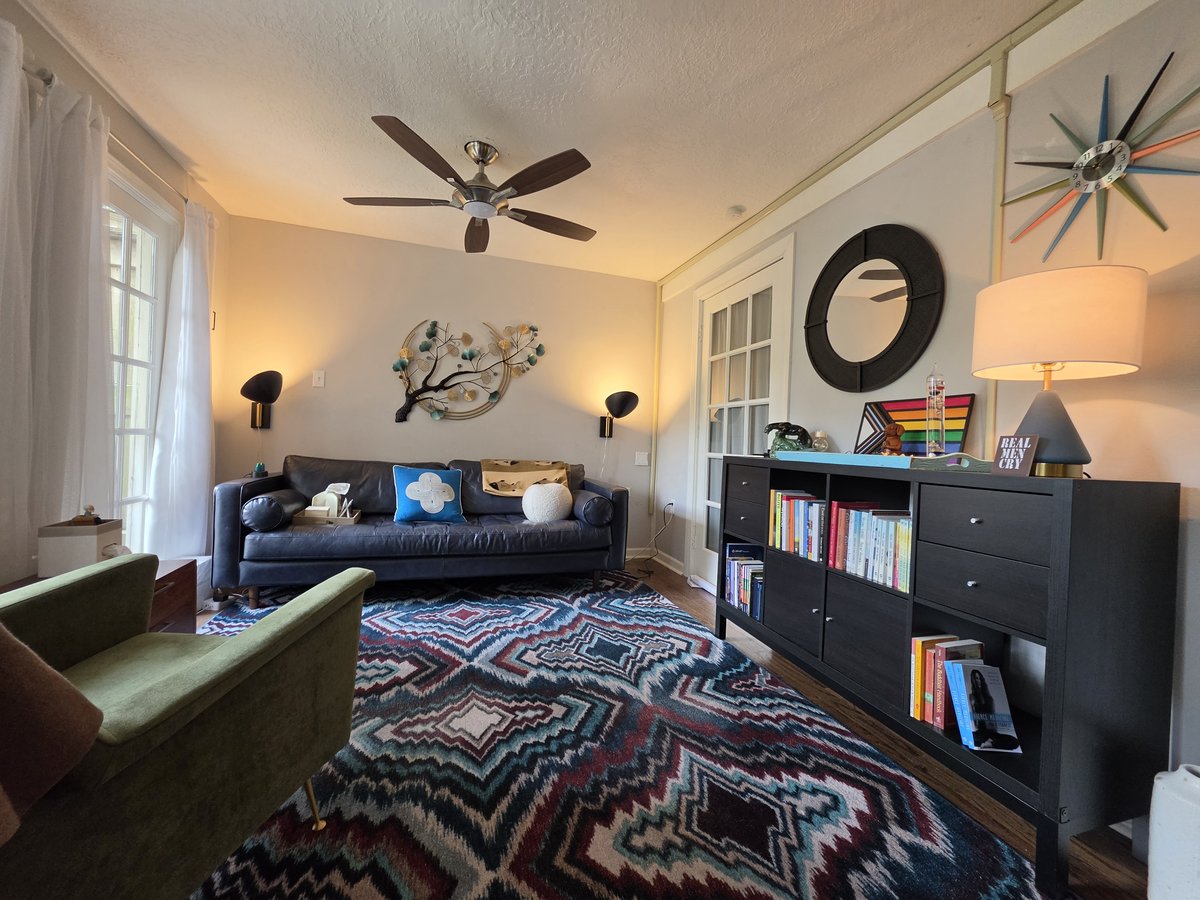 Therapy office at Houston Heights Therapy
